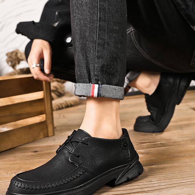 Wildking Men's Soft Sole Anti-Slip Oxford Shoes D3015