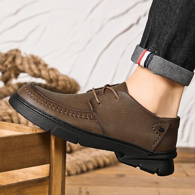 Wildking Men's Soft Sole Anti-Slip Oxford Shoes D3015