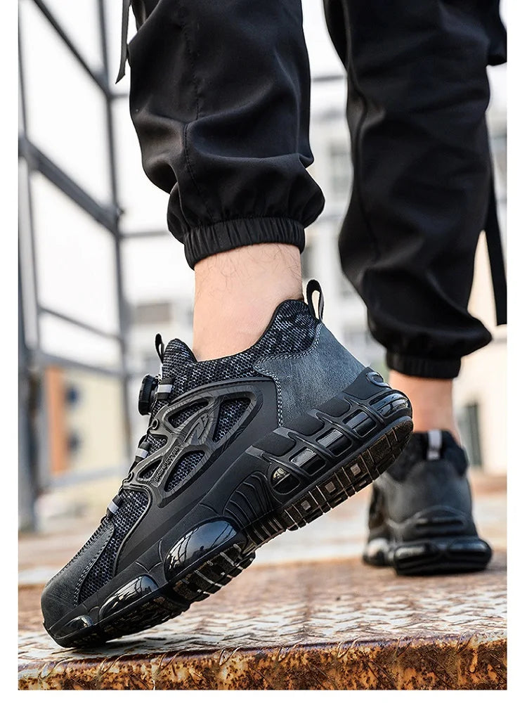 Wildking Safety Work Shoes Indestructible Anti-smash Anti-puncture R008