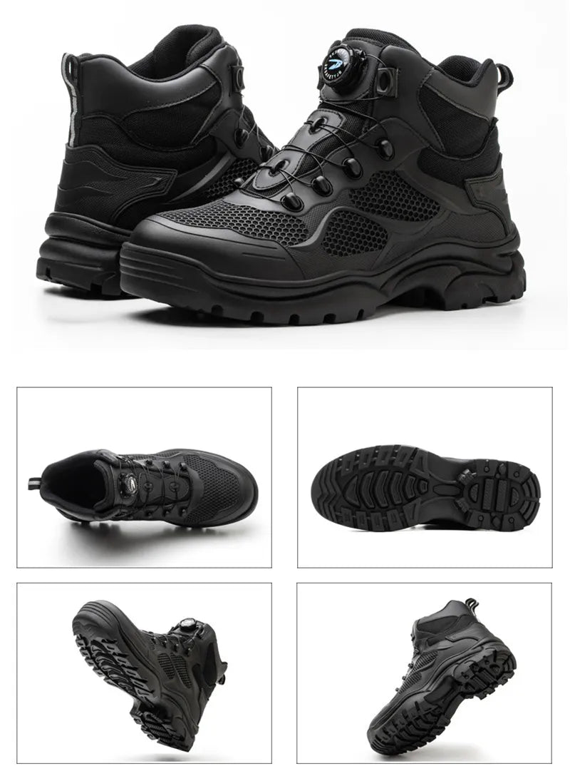 Wildking Rotary Buckle Work Safety Boots R006