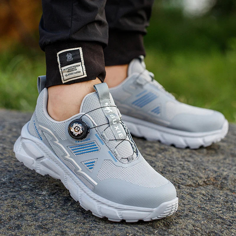 Wildking Rotating Button Safety Sneakers Steel Toe Puncture-Proof R011