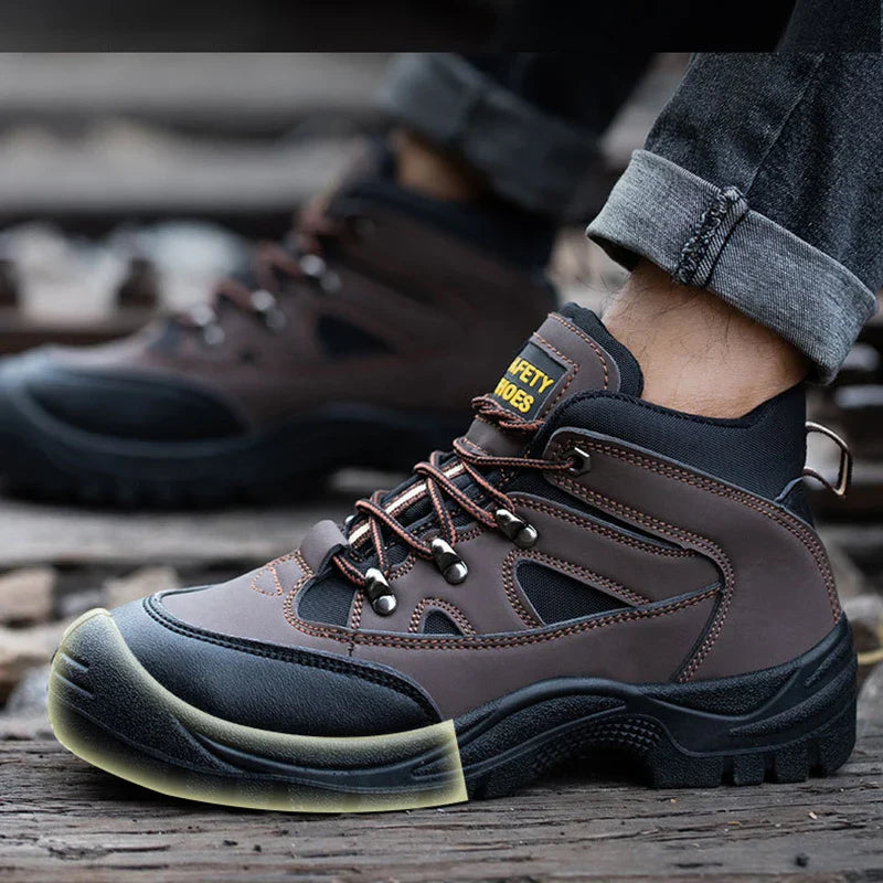 Wildking Men's Lightweight Work Safety Shoes R025