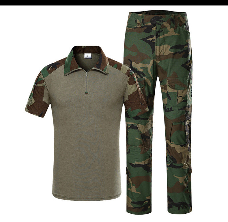 WildKing G2 Short Sleeve Camouflage Tactical Uniform Suit