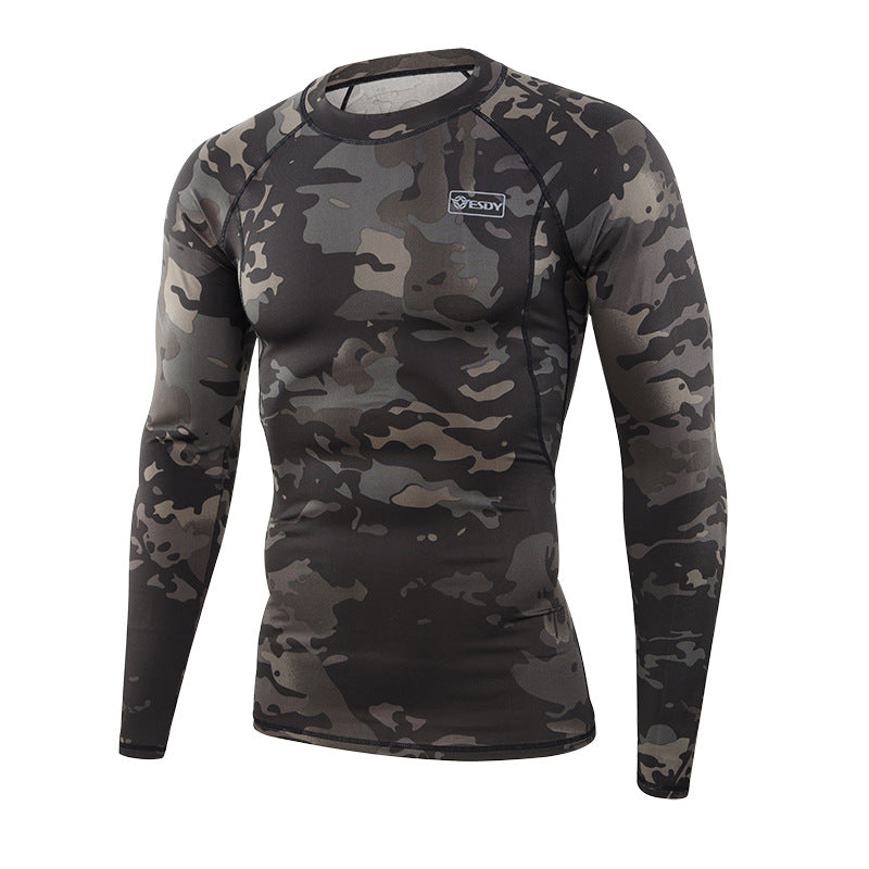 WildKing Men's Camo Thermal Quick-Drying Sweat-Wicking Underwear Set