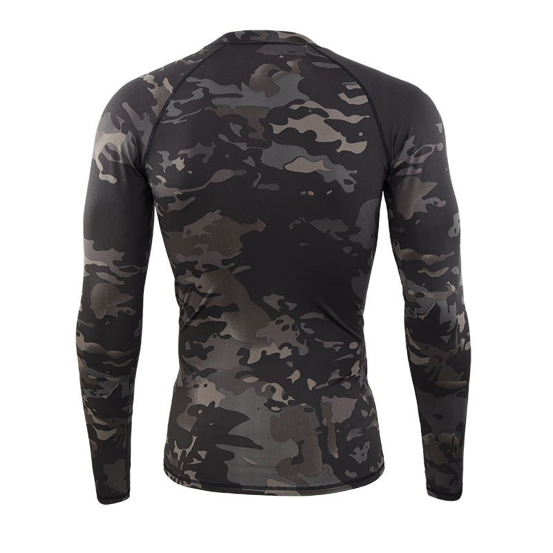 WildKing Men's Camo Thermal Quick-Drying Sweat-Wicking Underwear Set