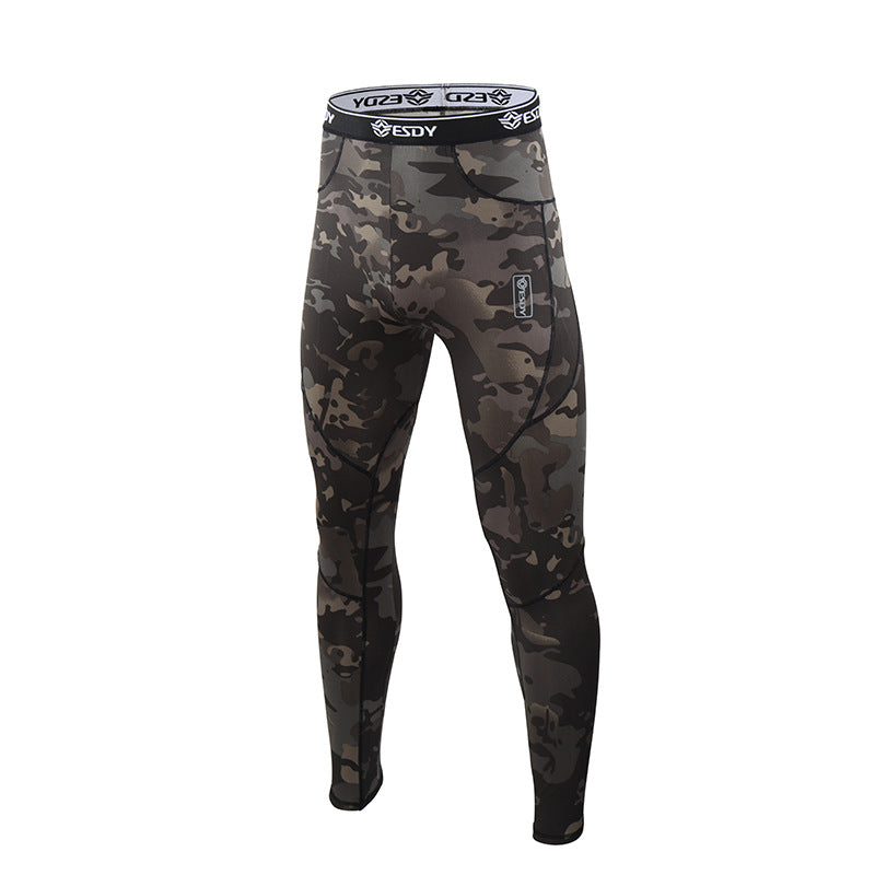 WildKing Men's Camo Thermal Quick-Drying Sweat-Wicking Underwear Set