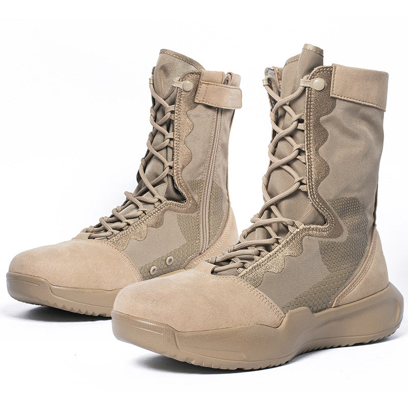 WildKing Men's High-Top Desert Hiking Boots B3790