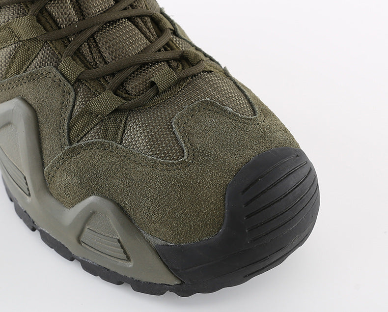 WildKing Men's High Top Waterproof Hiking Combat Boots