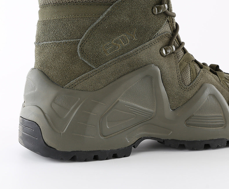 WildKing Men's High Top Waterproof Hiking Combat Boots