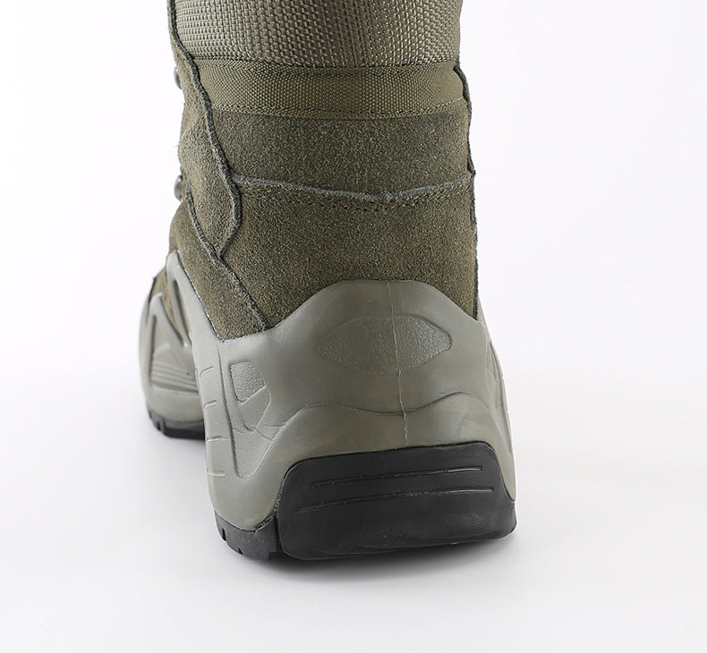 WildKing Men's High Top Waterproof Hiking Combat Boots