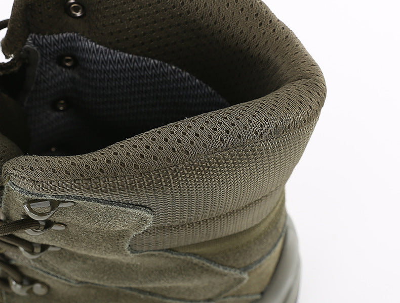 WildKing Men's High Top Waterproof Hiking Combat Boots