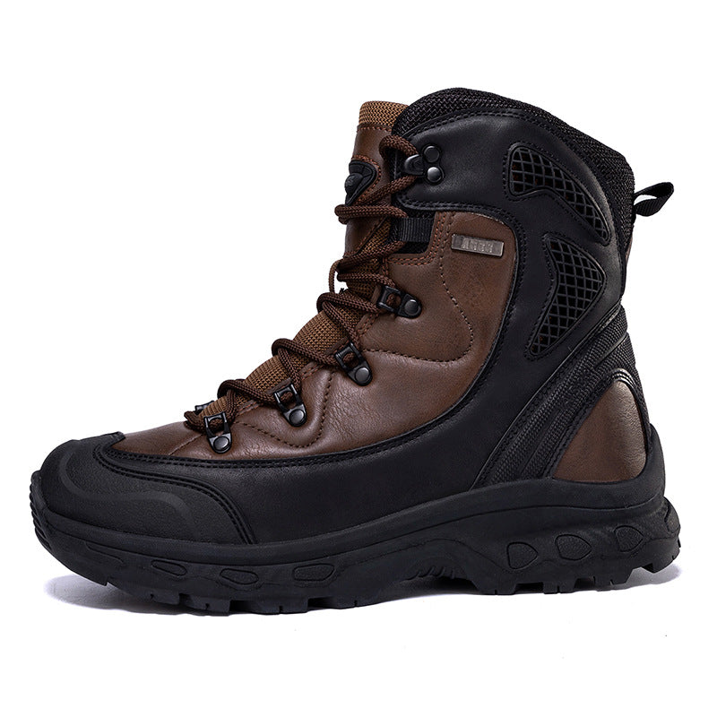 WildKing Men's High Top Waterproof Work Boots 5.0