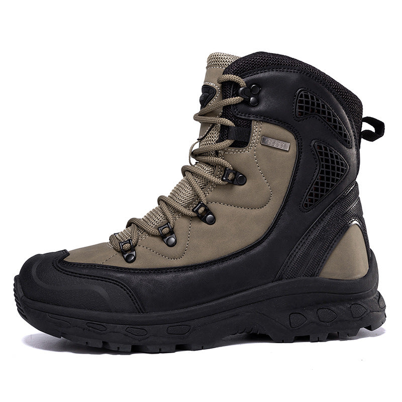 WildKing Men's High Top Waterproof Work Boots 5.0