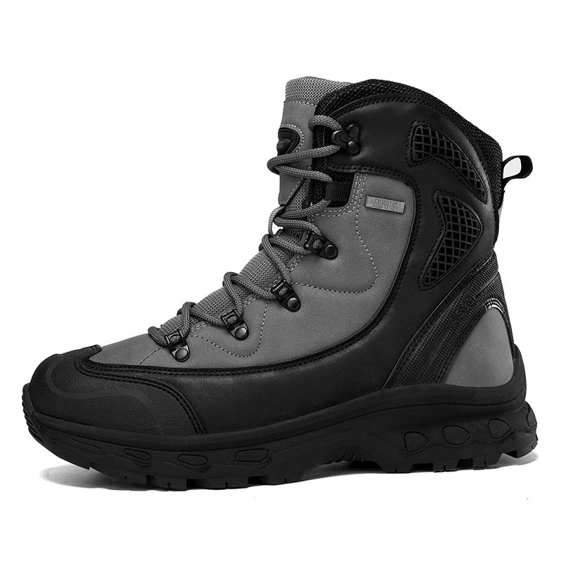 WildKing Men's High Top Waterproof Work Boots 5.0