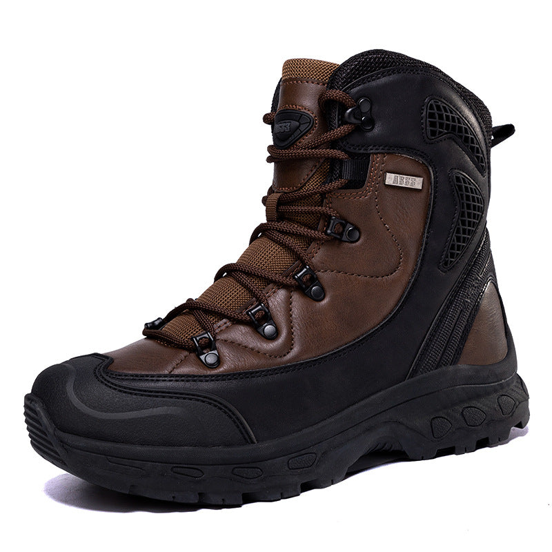 WildKing Men's High Top Waterproof Work Boots 5.0