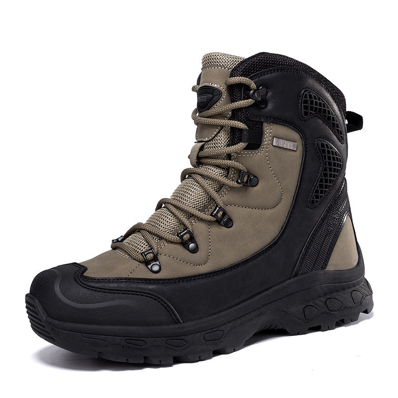 WildKing Men's High Top Waterproof Work Boots 5.0