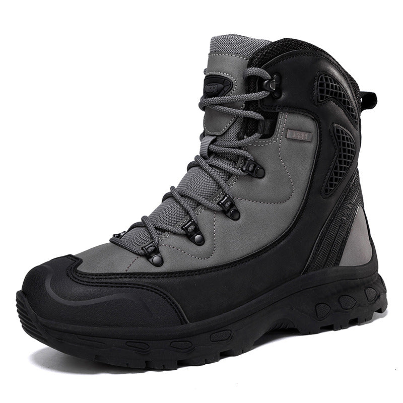 WildKing Men's High Top Waterproof Work Boots 5.0