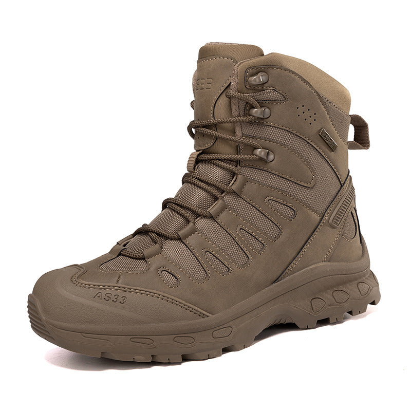 WildKing Men's Waterproof Military Work Boots 6.0