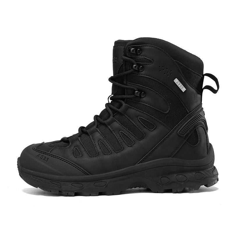WildKing Men's Waterproof Military Work Boots 6.0