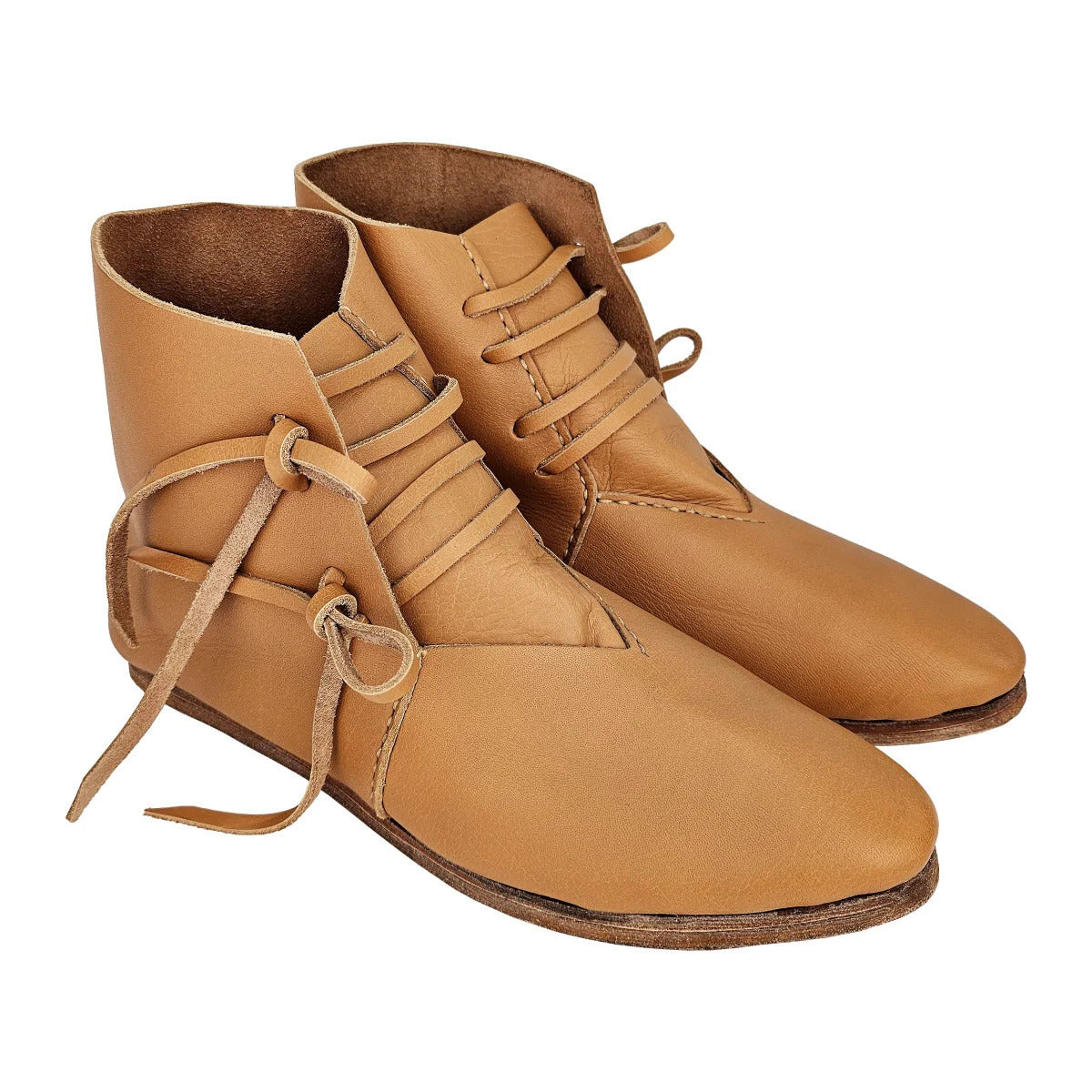 WildKing Men's Medieval Renaissance Short Boots B1890