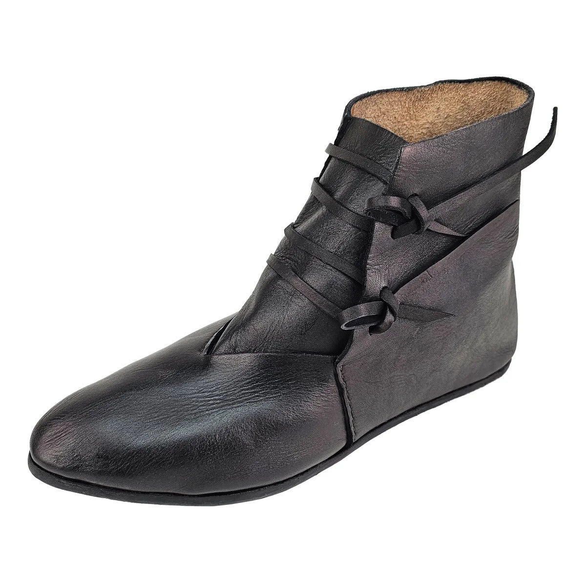 WildKing Men's Medieval Renaissance Short Boots B1890