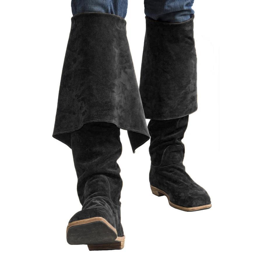 WildKing Men's Medieval Viking Pirate Tall Boots B1740
