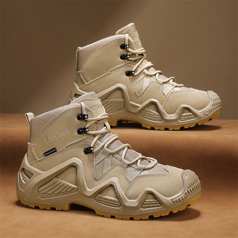 WildKing Men's Non-Slip Thick-Soled Hiking Work Shoes C306