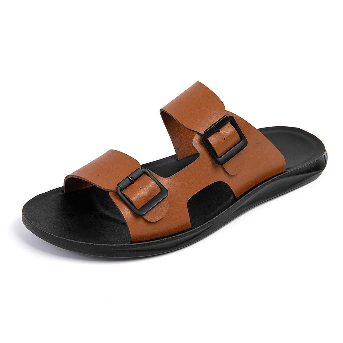 WildKing Men's Flat Sole Beach Sandals B5235