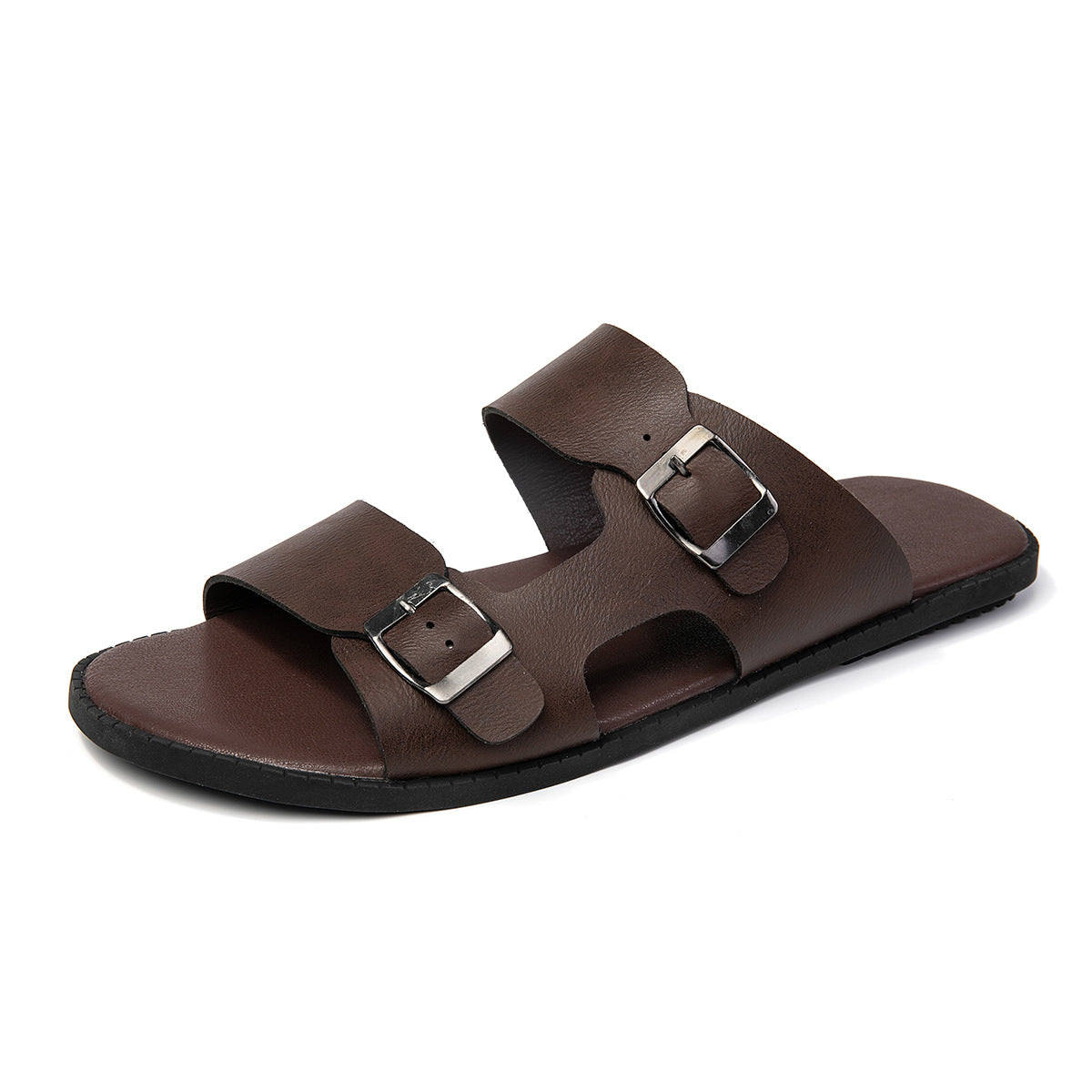 WildKing Men's Flat Sole Beach Sandals B5235