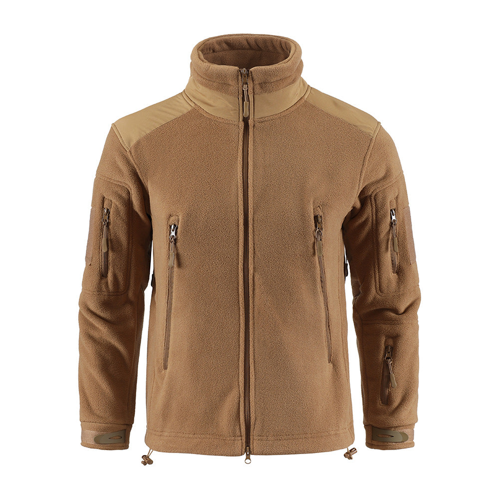 WildKing Men's Outdoor Fleece Tactical Jacket