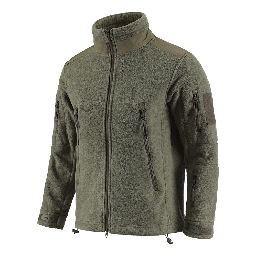 WildKing Men's Outdoor Fleece Tactical Jacket