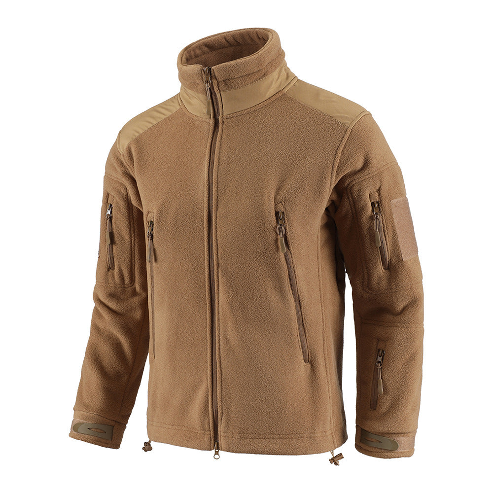 WildKing Men's Outdoor Fleece Tactical Jacket