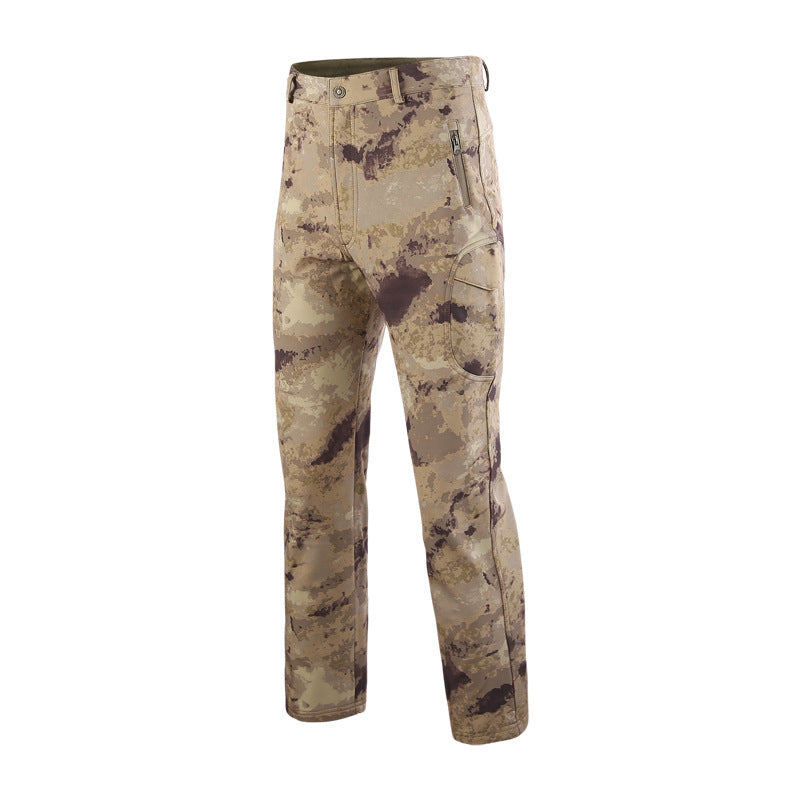 WildKing Men's G8 Outdoor Military Fleece Waterproof Camo Pants
