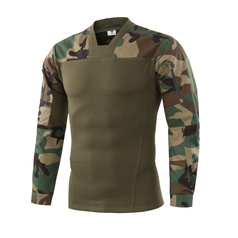 WildKing Men's Outdoor Tactical Long Sleeve Combat Shirt