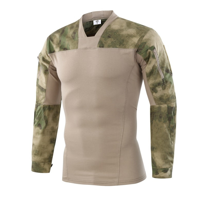 WildKing Men's Outdoor Tactical Long Sleeve Combat Shirt
