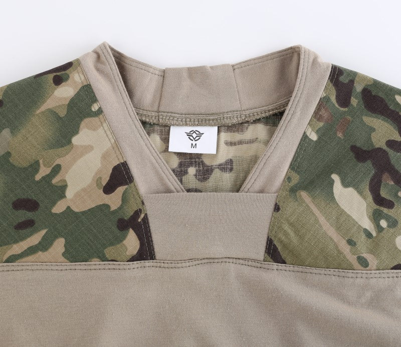 WildKing Men's Outdoor Tactical Long Sleeve Combat Shirt