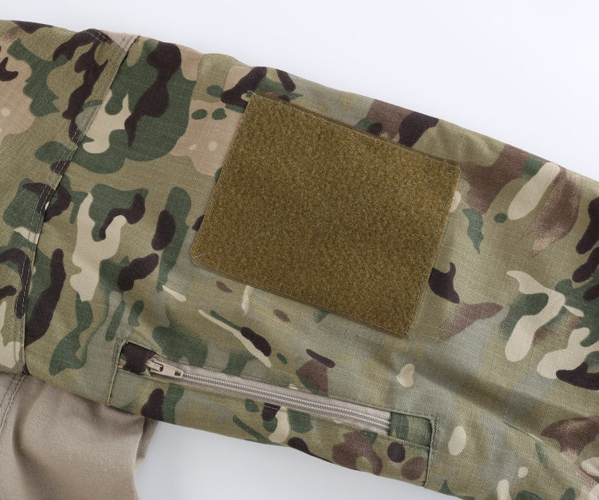 WildKing Men's Outdoor Tactical Long Sleeve Combat Shirt