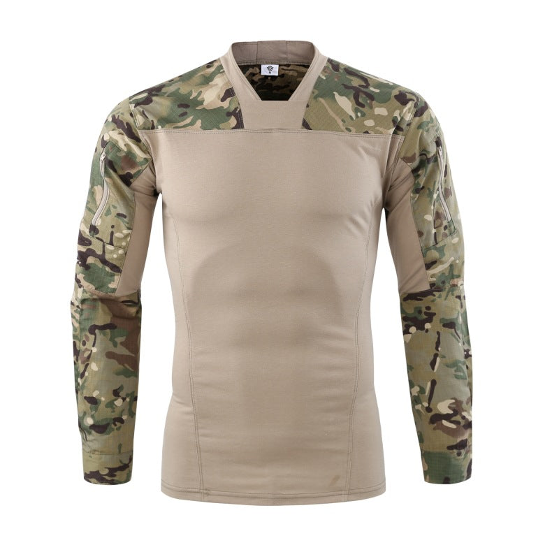 WildKing Men's Outdoor Tactical Long Sleeve Combat Shirt