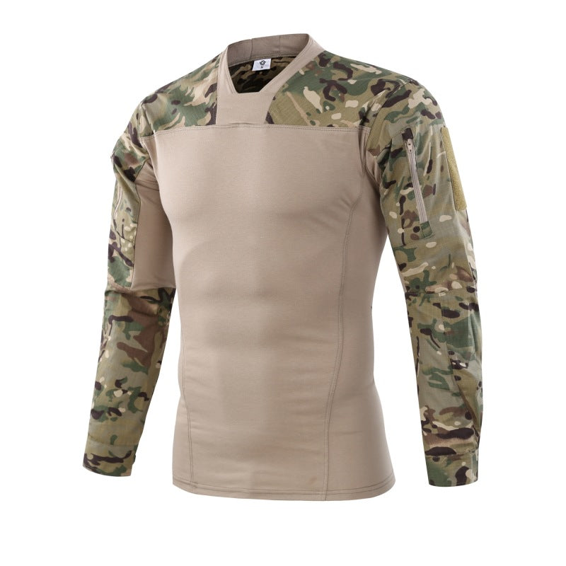WildKing Men's Outdoor Tactical Long Sleeve Combat Shirt