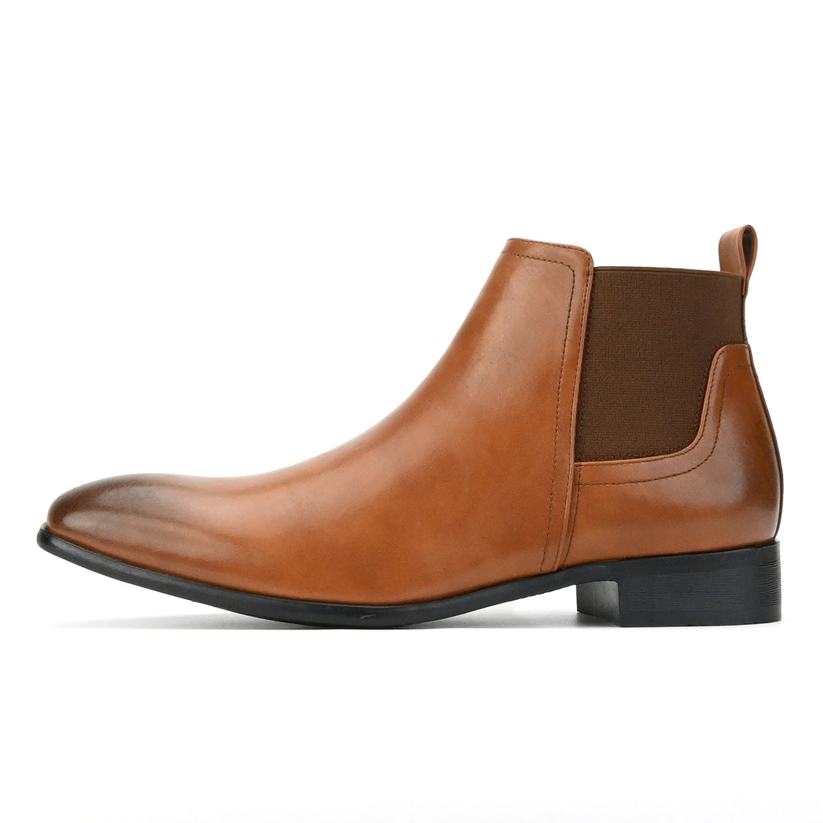 WildKing Men's Square Toe Chelsea Boots – Stylish Ankle Boots B1700