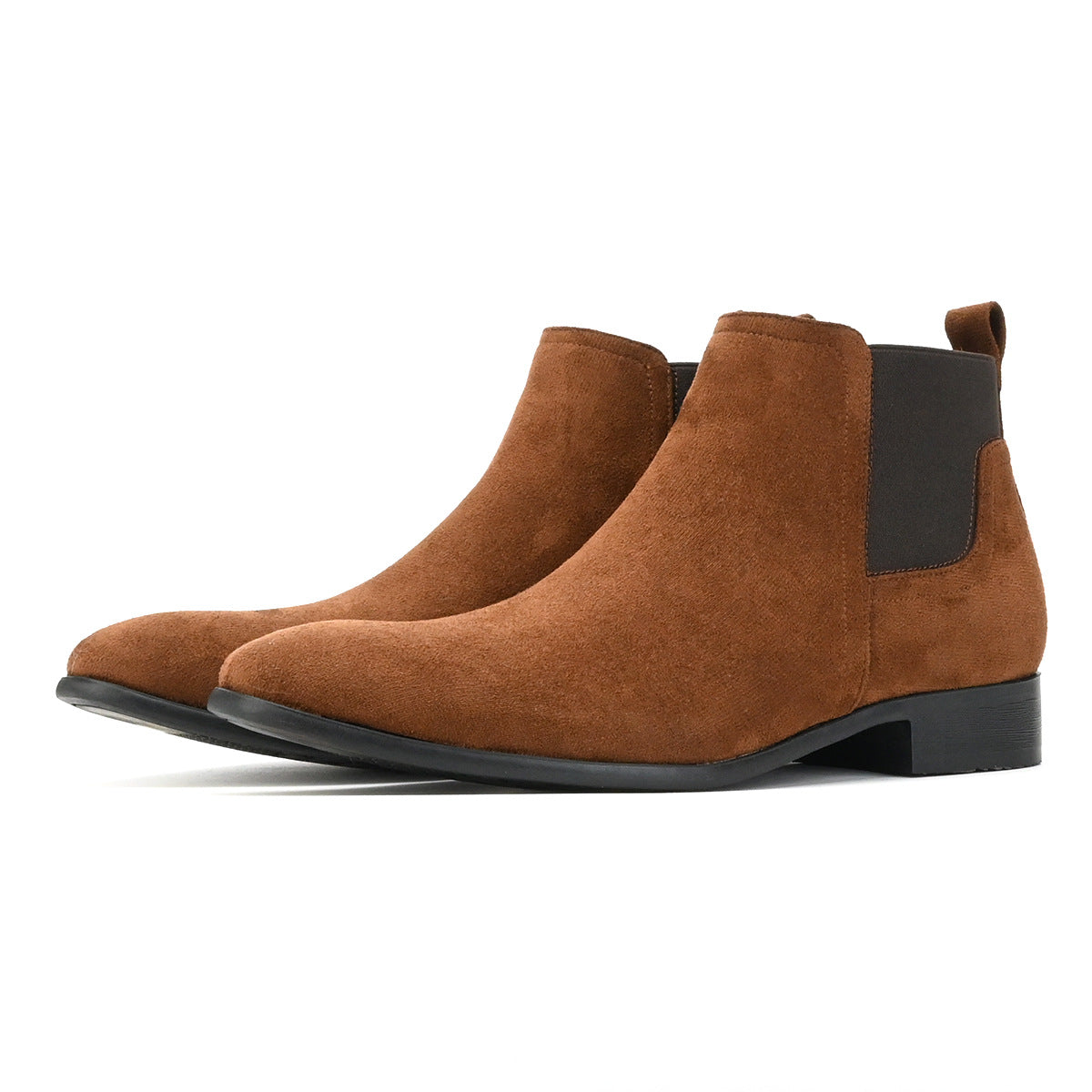 WildKing Men's Square Toe Chelsea Boots – Stylish Ankle Boots B1700