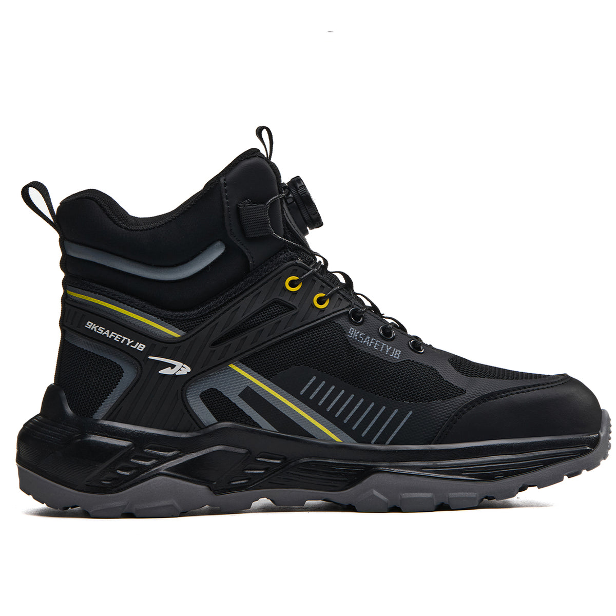 WildKing Men's Steel Toe Slip-Resistant & Puncture-Resistant Work Boots R060