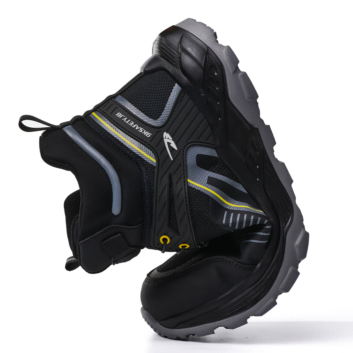 WildKing Men's Steel Toe Slip-Resistant & Puncture-Resistant Work Boots R060