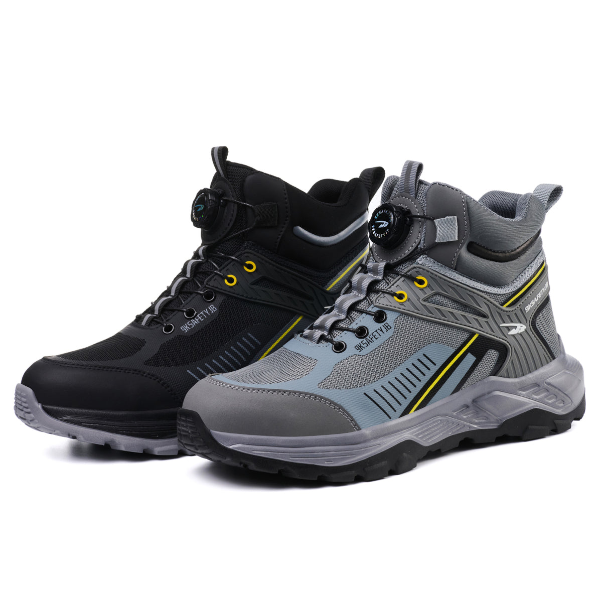 WildKing Men's Steel Toe Slip-Resistant & Puncture-Resistant Work Boots R060