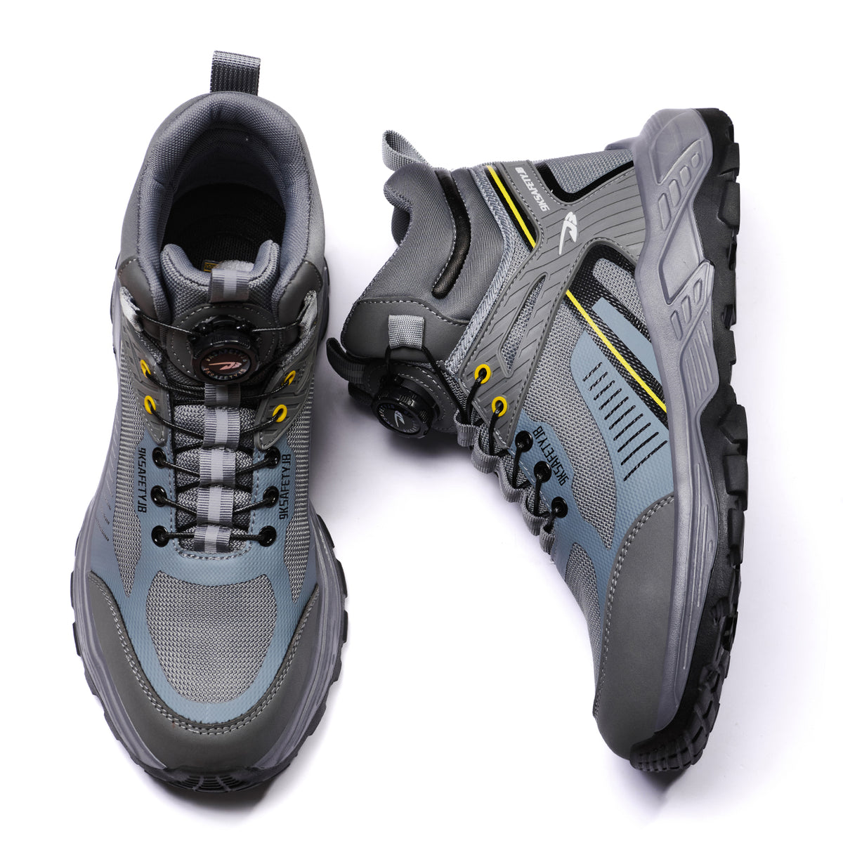 WildKing Men's Steel Toe Slip-Resistant & Puncture-Resistant Work Boots R060