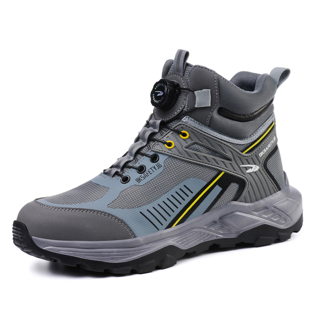 WildKing Men's Steel Toe Slip-Resistant & Puncture-Resistant Work Boots R060