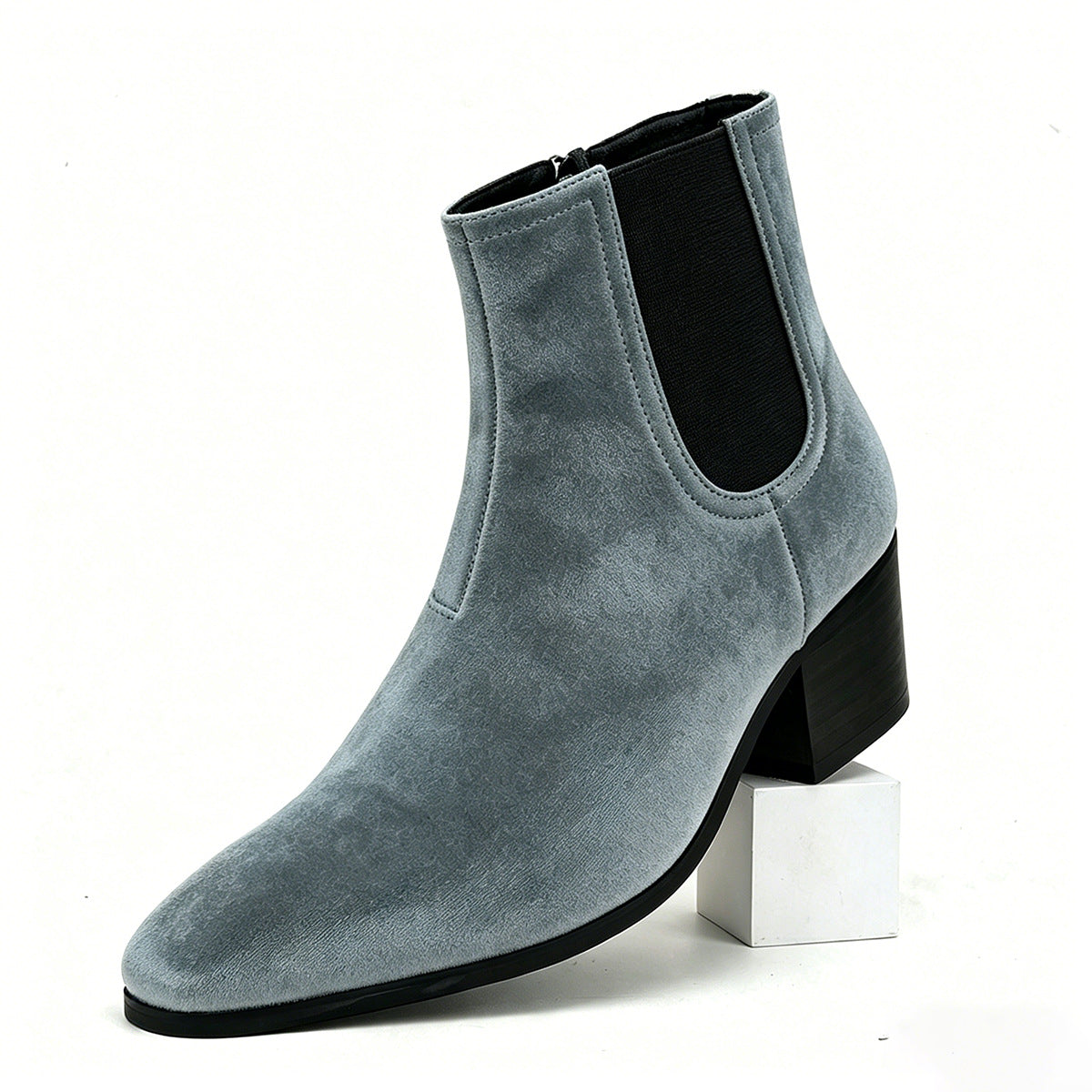 WildKing Men's Suede Chelsea Boots B8010