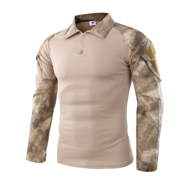WildKing Men's Tactical Long Sleeve Camo Shirt G2