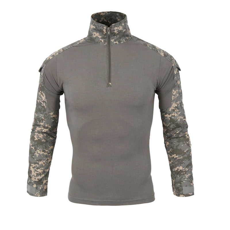 WildKing Men's Tactical Camo Long Sleeve Shirt