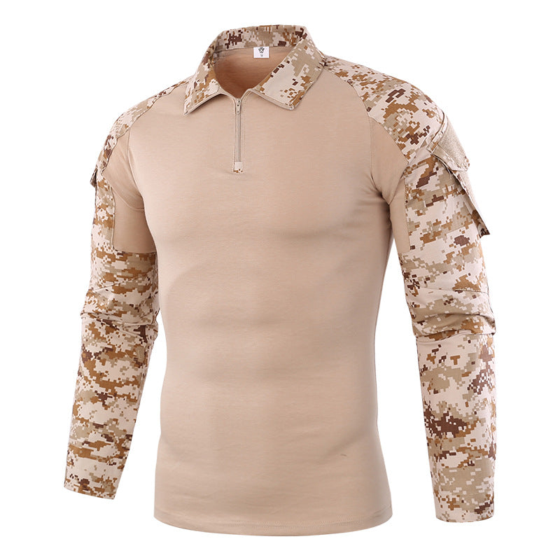 WildKing Men's Tactical Long Sleeve Camo Shirt G2